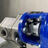 Bomba de engranajes de acero inoxidable para bombeo de nata, aceite, nata montada WCB-50/380V 50Hz, 25 l/min, 30 m, AISI 304, 0,55 kW, 1400 rpm, Ex