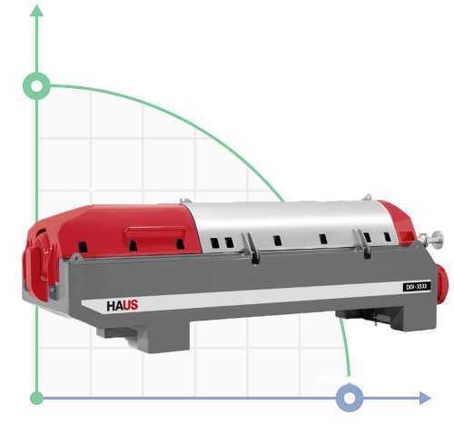 decanter centrifuge HAUS DDE 3542 for drilling fluids