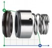 Gleitringdichtung R-BT-RN3.NU 100, SIC/SIC, NBR, 304