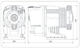 Насос-дозатор знезараження води PDE HC200+ CST M60 240V PP-GL-VT, 1-10 л/год , 7-1 бар