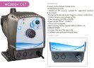 Насос-дозатор знезараження води PDE HC200+ CST M60 240V PP-GL-VT, 1-10 л/год , 7-1 бар