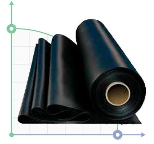Rubber NBR-black, sheet (5mm*1m*10m)