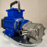 Bomba de engranajes de acero inoxidable para trasiego de metanol WCB-75/380V 50Hz, 37,5 l/min, 30 m, AISI 304, 0,75 kW, 1400 rpm, Ex