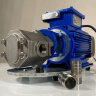 Bomba de engranajes de acero inoxidable para trasiego de metanol WCB-75/380V 50Hz, 37,5 l/min, 30 m, AISI 304, 0,75 kW, 1400 rpm, Ex