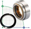 Gleitringdichtung für Pumpe Flygt R-FL.58UR 60, D, TC/TC, VITON, 304