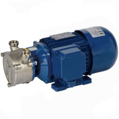 Pompe vortex à anneau liquide LIVERANI EP NEOS 3/4, 29 l/min, MF/M 0,22 kW, 2800 rpm, 220B, AISI 316, Seal Widia-SiC-Viton