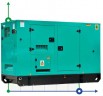 Промышленный дизельный генератор XHYC-250GF с ATS, двигатель Cummins 300kVA, 250kW, 380V/50HZ закрытого типа