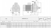 Centrifugal pump Speroni WX 500-A/3,0