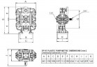 Bomba ATEX DiaPump DP 05 PP/T membrana antideflagrante