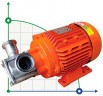 Насос імпеллерний AlphaDynamic AD65/01/TR/DRP 3,7 kW на візку, із захистом від сухого ходу