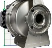 BZm 32-200/3 центробежный моноблочный насос из нержавеющей стали для сока