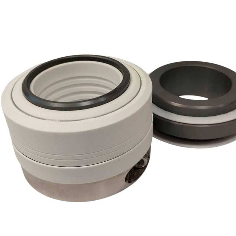 Торцевое PTFE сильфонное уплотнение R-WB2R 30, SIC/SIC, PTFE, 304