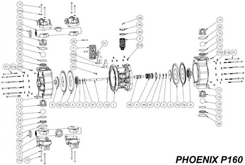 Fiche, PP+VTR, PHOENIX P160, P250, P400
