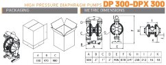 DP 300 AL/SN - насос пневматический мембранный высокого давления DiaPump