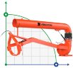 Veneroni ATN 35/540, 5m, 1620 m3/h Zapfwelle-Pumpe mit manueller Drehung zur Senkung des Wasserspiegels