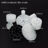 Reaktor mit einer sich bewegenden Biofilmschicht MBBR 04-16x10 mm