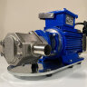 Bomba de engranajes de acero inoxidable para trasvase de queroseno WCB-100/380V 50Hz, 100 l/min, 30 m, AISI 304, 1,1 kW, 2900 rpm, Ex