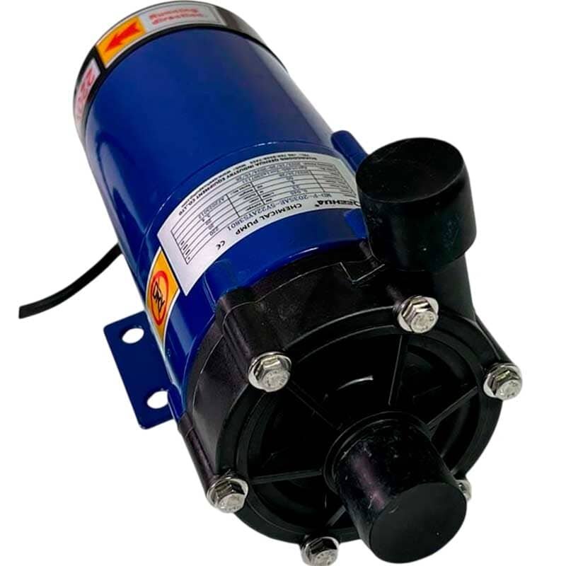 Hermetische Kunststoffpumpe für Chemie MD-F-203SAE-5V22AYS-3801, PPH, 220V