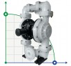 Bomba de membrana antideflagrante DP 15 PP/T - PB/T