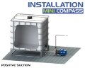 Bomba química con acoplamiento magnético FLUIMAC MINI COMPASS MC 30 PVDF, 45 W, 220 V