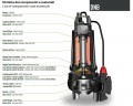 Дренажный насос для сточных вод Dreno DNB-EX 80-4/110 M с двухканальным рабочим колесом S-образного потока