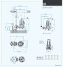 Submersible pump Dreno GX 50-2/150 M with cutting system and control panel