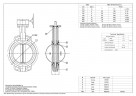 PN16 DN300 Засувка Батерфляй, корпус і диск із нержавіючої сталі AISI 304, Seat EPDM