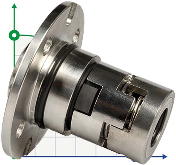 Joint cartoucheа R-706L 16, SIC/SIC, VITON, 304