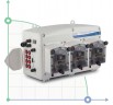 Bomba peristáltica ECOWASH LIGHT 4 POMPE 100L - SANTOPRENE - 230V - COMPLETO DI KIT