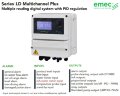 Контроллер EMEC LD MULTICHANNEL PLUS для вимірювання та регулювання декількох пареметрів з PID-регулятором