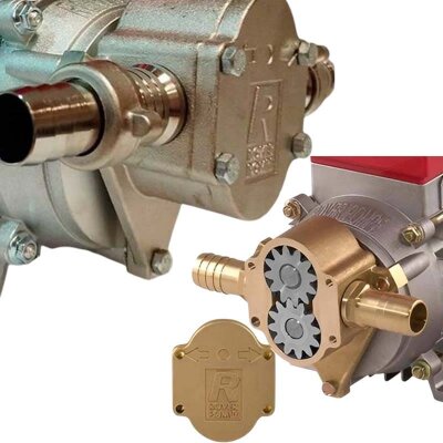 Корпус насоса та кришка ROVER POMPE BE-G без шестерень код 975035