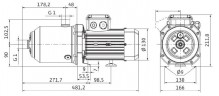 MEDANA CH1-L.407-1/E/E/10T Pompe multicellulaire WILO pour alimentation en eau