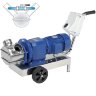 Impeller pump LIVERANI RID MAXI 80 +BY-PASS NR TF 4.5-3.3 kW, 470-235 rpm, 380V with gearmotor with trolley with a standard control panel