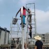 Q-type wind turbine RX-QV10K 10 kW vertical