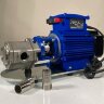 Bomba de engranajes de acero inoxidable para bombeo de aceite vegetal WCB-75/220V 50Hz, 75 l/min, 30 m, AISI 304, 0,75 kW, 2900 rpm, Ex