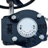 PN6 DN200 Butterfly valve, cast iron body, disc AISI 304, Seat: PTFE