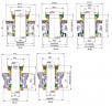 Gleitringdichtung FLYGT R-FL.XE 35, TC/TC/TC/TC, VITON, 304/All
