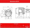 Насос AlphaDynamic AD65/04/TR/DRP 4kw імпеллерний на візку, з частотним перетворювачем, із захистом від сухого ходу