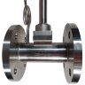 DN50 Débitmètre à vortex en acier inoxydable KLUGB DN50/PN16 RF Bride DIN, pour vapeur, 0,175-1,75 t/h, <1.6 MPa, <250°C, 4-20mA, ExdIIBT6