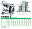 Картриджне подвійне ущільнення для мішалки R-M481KL-D 100, SIC/SIC/CAR/SIC/VITON, 304