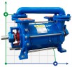 DLV-180 AISI304 Wasserring-Vakuumpumpe