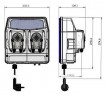Dosier-und Kontrollstation für Schwimmbäder ETwin PDP 0101 pH-pH