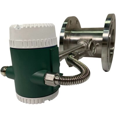 DN125 Вихровий витратомір з нержавіючої сталі KLUGB DN125/PN16 RF DIN фланець, для пари 0.75-11 t/h <1,6 МПа, <250°C, 4-20mA, ExdIIBT6