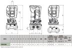 Estación de bombeo automática industrial DAB ESYBOX MAX 45/120 M220-240 para aumento de presión, 60217358
