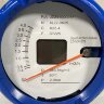 DN25 Durchflussmesser Rotameter Edelstahl KLZZ PN6 (flüssige Alkoholmischung C2H5OH 30%), 0.4-4.0 m3/h, 4-20mA, Ex