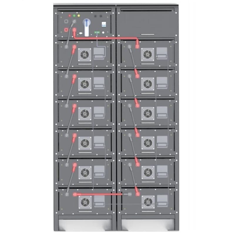 Hochspannungsbatterieschrank TH-512/280R/HV, LiFePO4, LFP