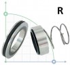 Sello de bomba mecánica FRISTAM R-FR 22, R, CAR/SS, EPDM, 304