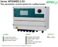 Sterownik EMEC MTOWER 2 CH, dwuparametrowy system sterowania chłodniami kominowymi