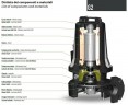 Погружной насос Dreno G2 GT-EX 50/2/125 C.160 с системой измельчения
