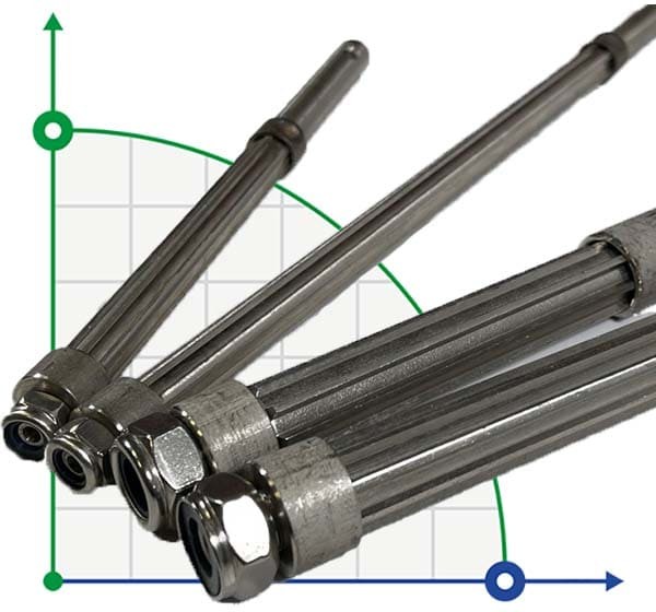 Eje para bomba CDLF 8-60, AISI 316